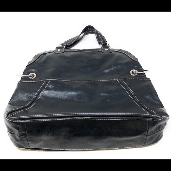 Nine West Shoulder Purse Bag Handbag Faux Leather - Picture 7 of 8